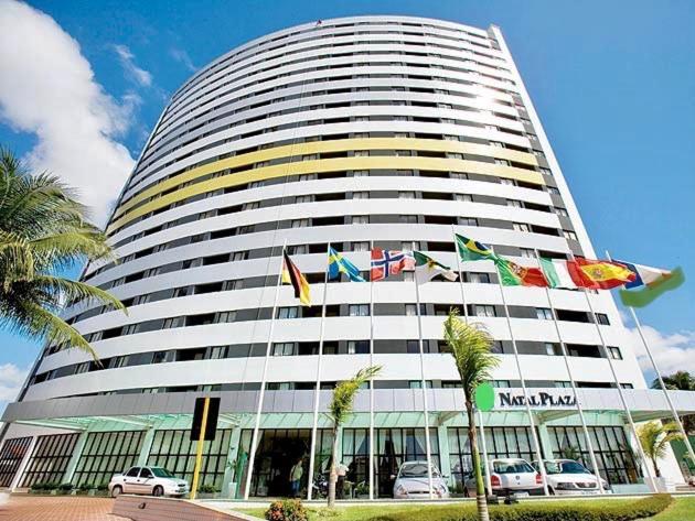 Suites Natal Plaza 4 Estrelas - Vista Mar - Ponta Negra Екстериор снимка